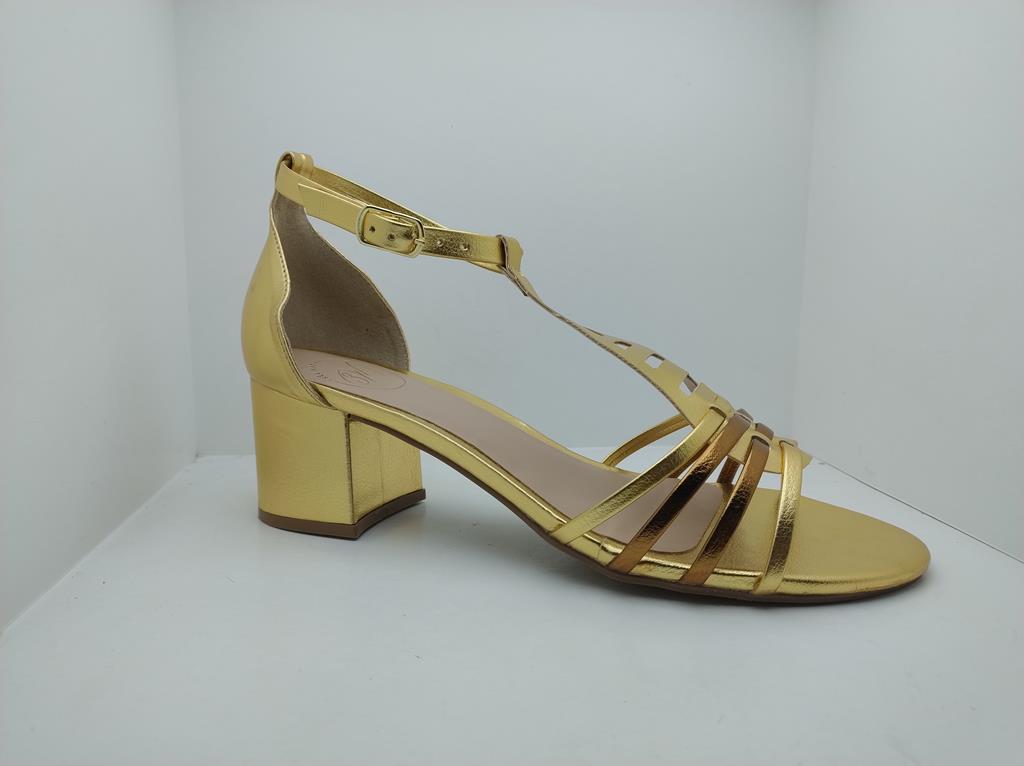 Sandália Salto Bloco - 3 Marias